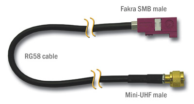 XM WX Satellite Antenna Adapter Cable